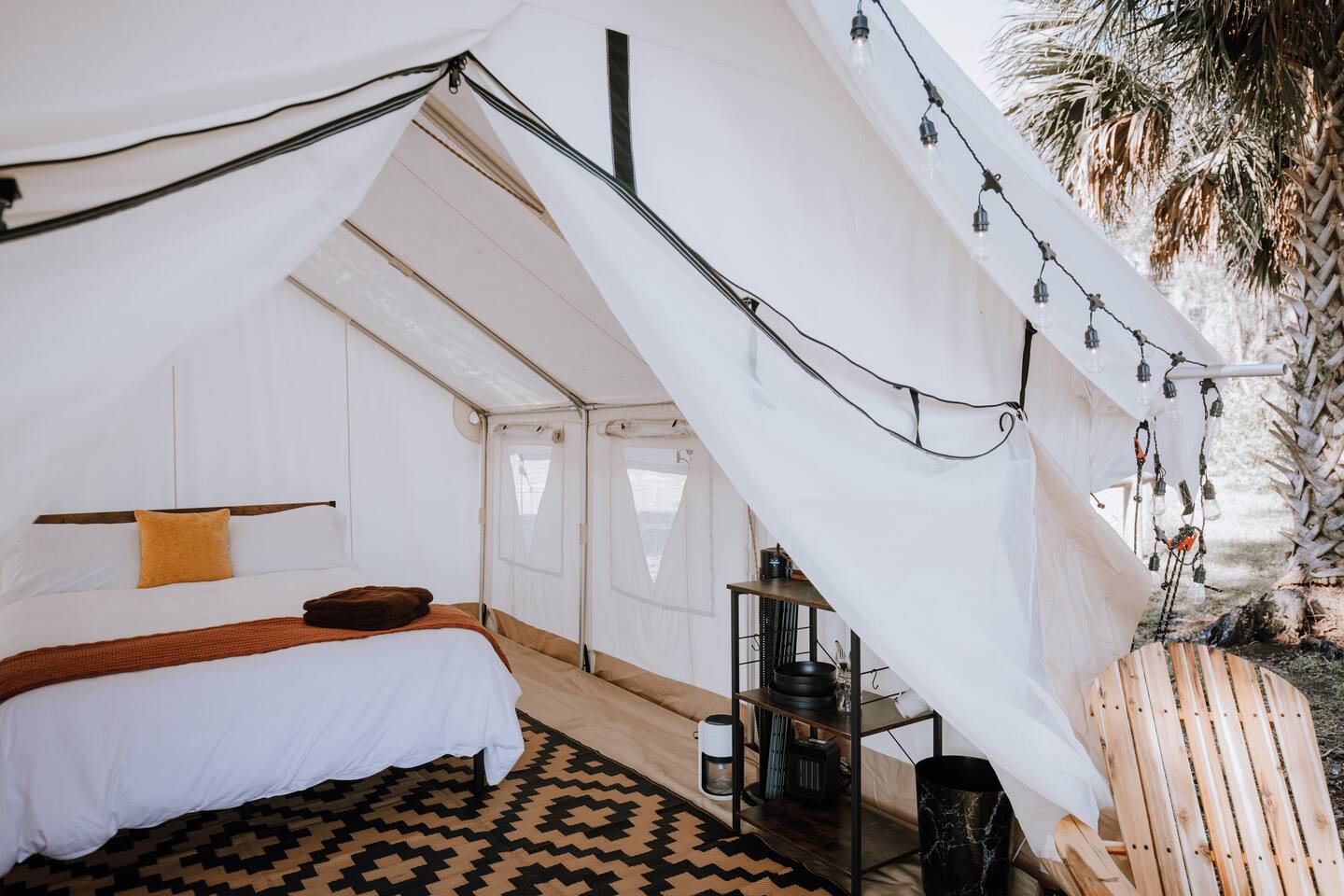 "Magnolia" Tent | Regenerative Farm Glamping