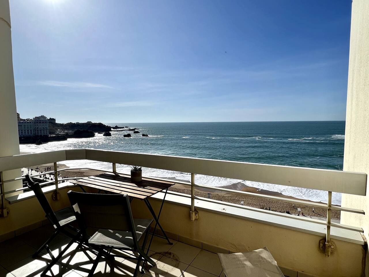 40m2 sur la Grande plage avec Parking