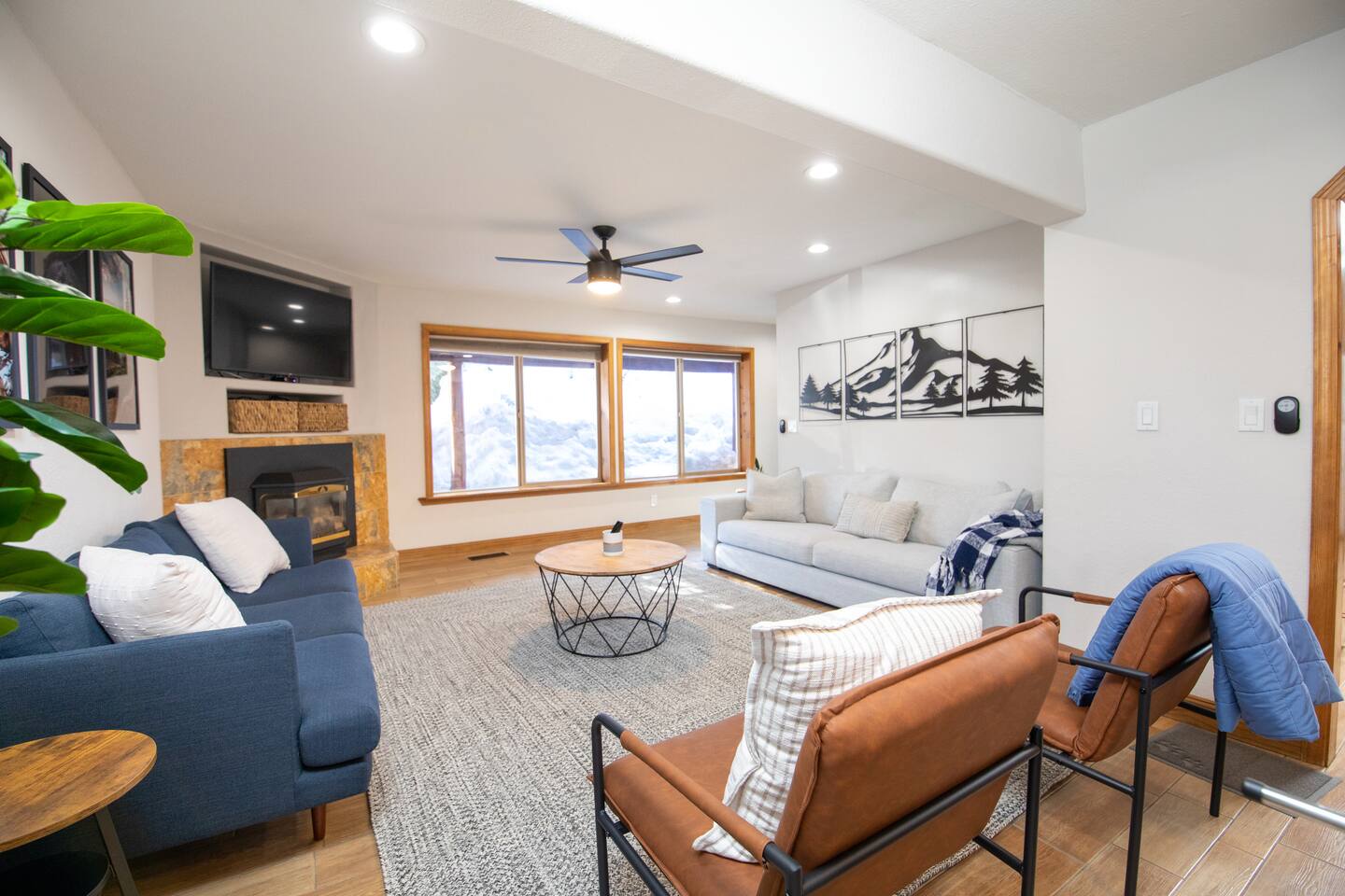 SKI LEASE 15min Heavenly Ski, Workspaces, 8Beds