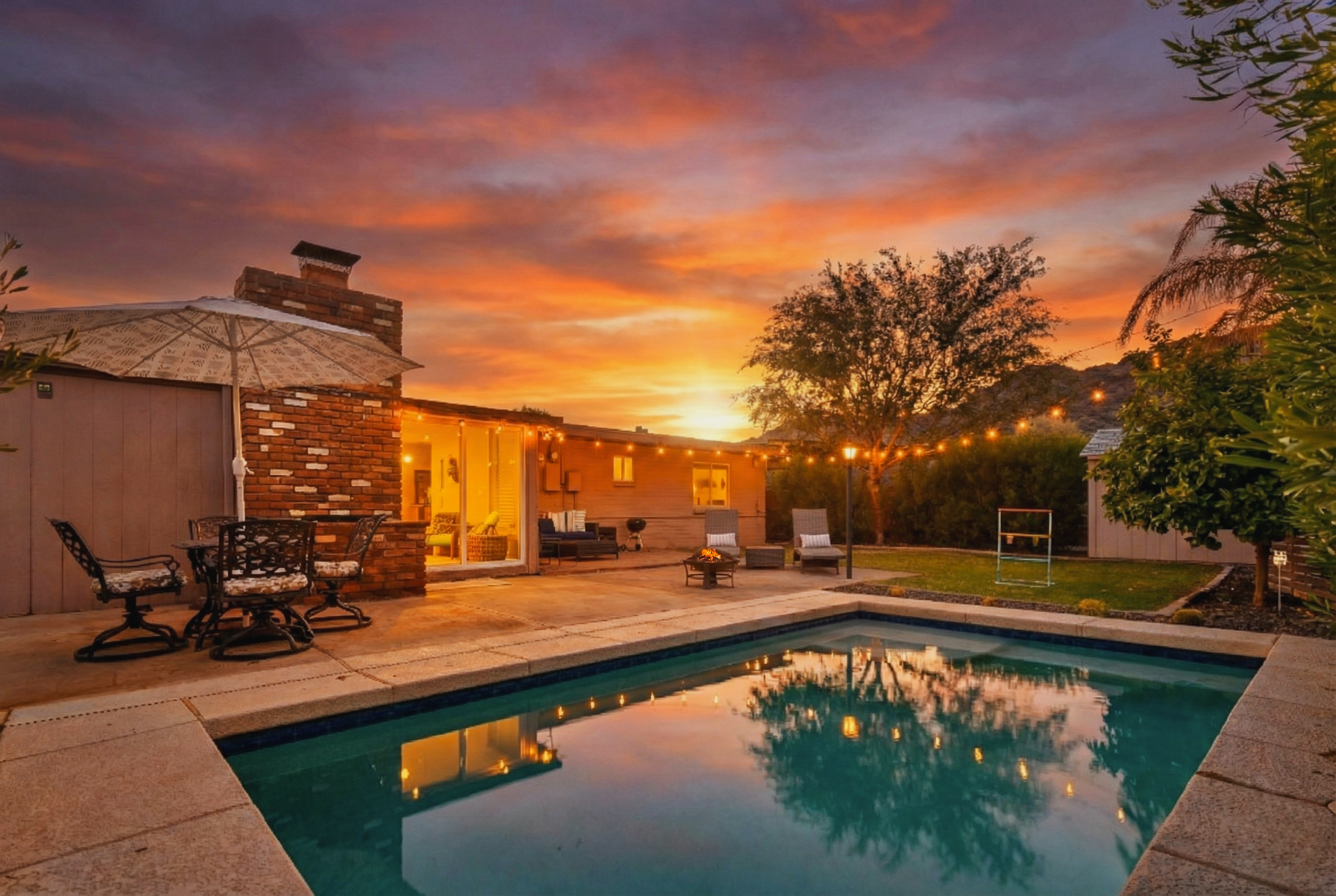 The Hiker's Hideout | Poolside Mountain View Oasis