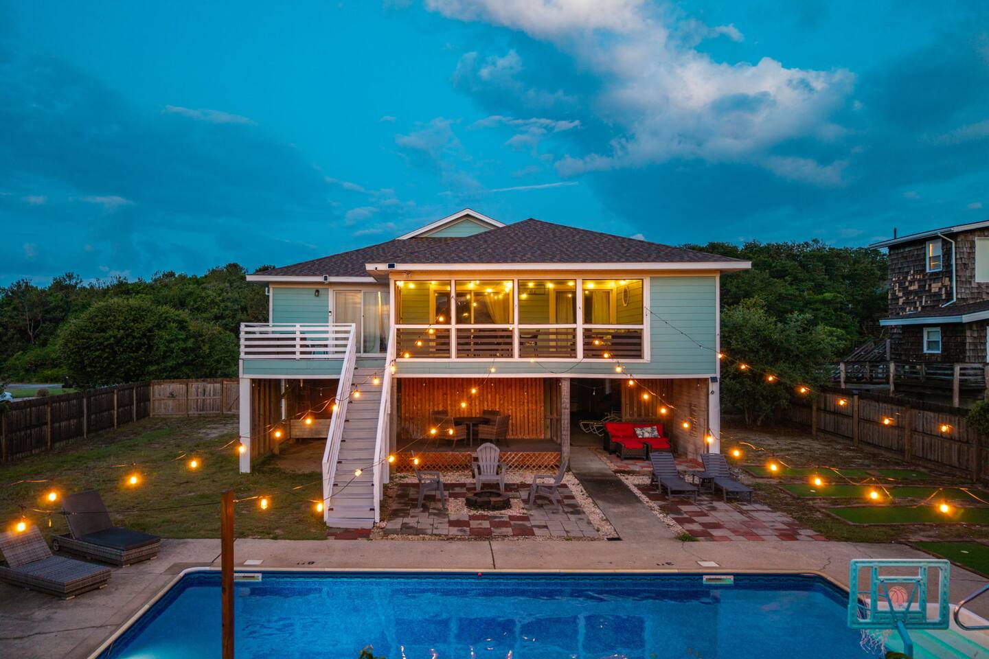 Beach Retreat with Pool, Mini Golf, & 2 Suites