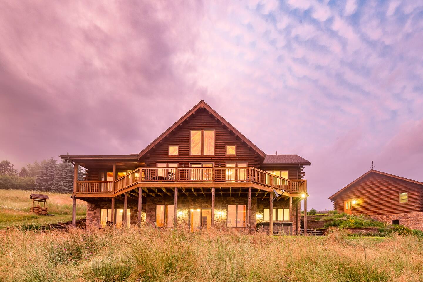 NEW! Views, Near PSU, Hot Tub, Private, Sleeps 16