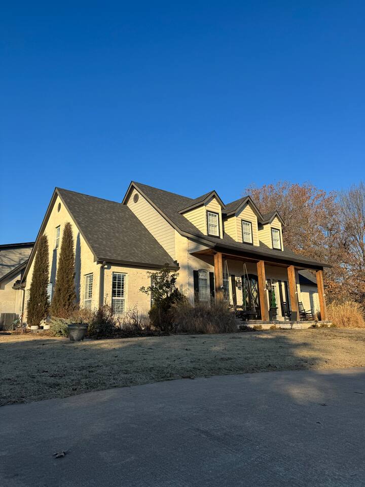 Large Modern Farmhouse home on 6 acres