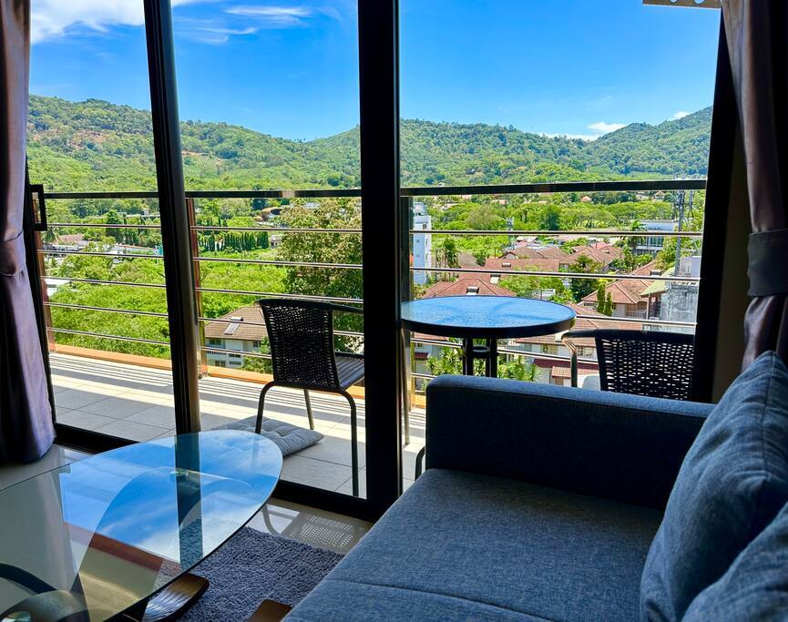 Vista Nai Harn | Mountain View | Comfy 1BR Condo NH343