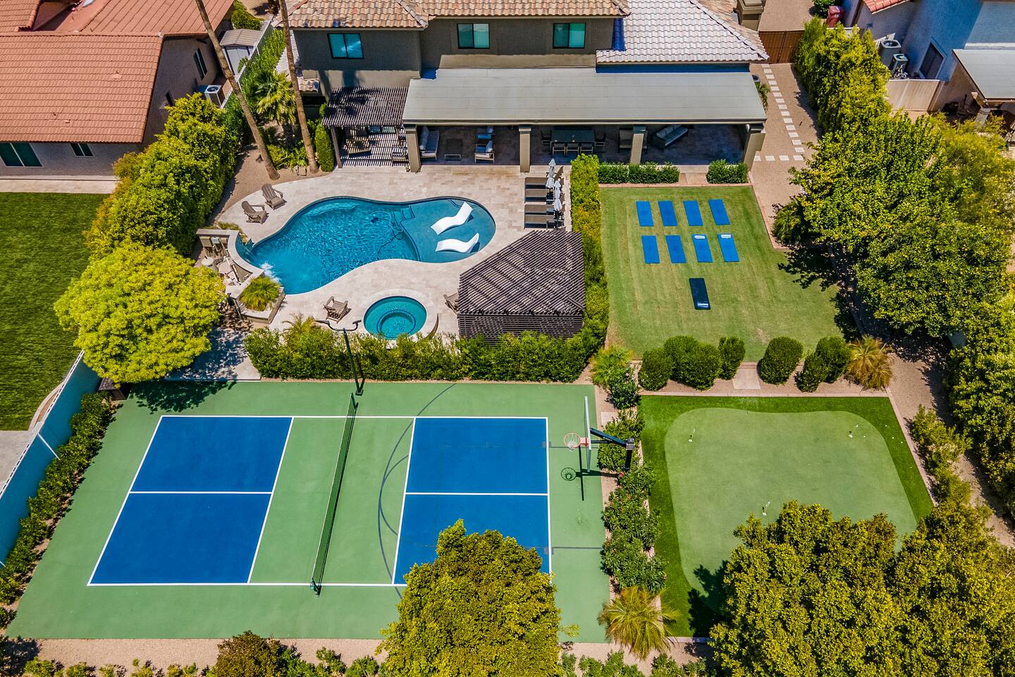 Desert Pickle-ball Paradise in Scottsdale