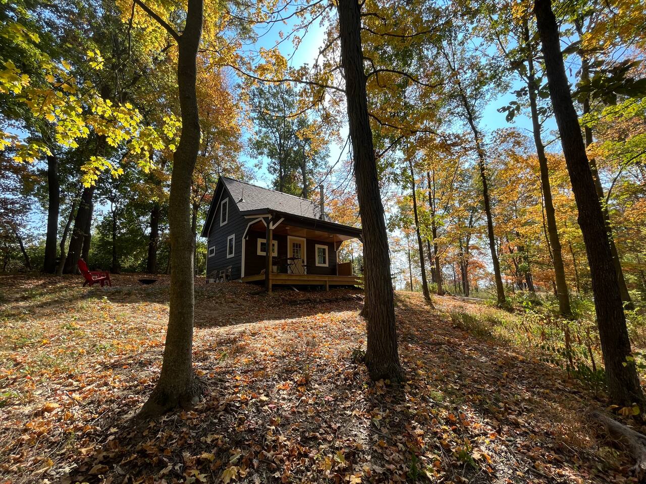 Secluded Pet-Friendly Cabin *Blue Sky & Shawnee*