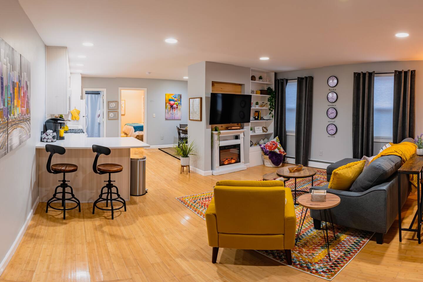 New Beautiful Apartment In Bayonne New Jersey NJ near Subway Path Train Manhattan New York NYC