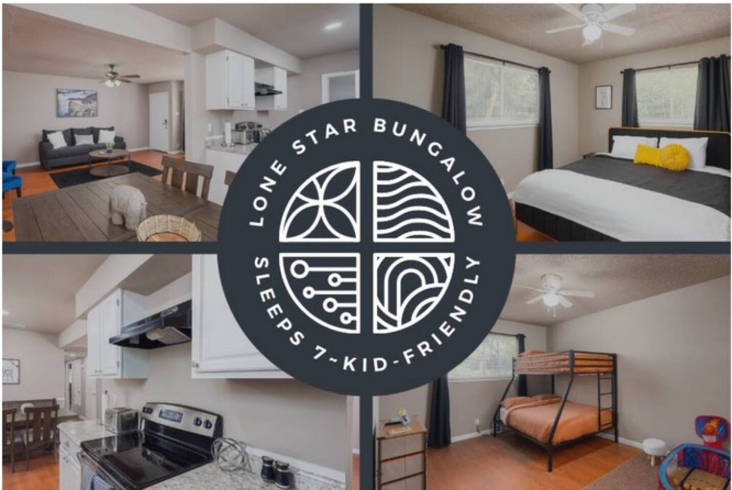 LoneStar FamilyFriendly Bungalow