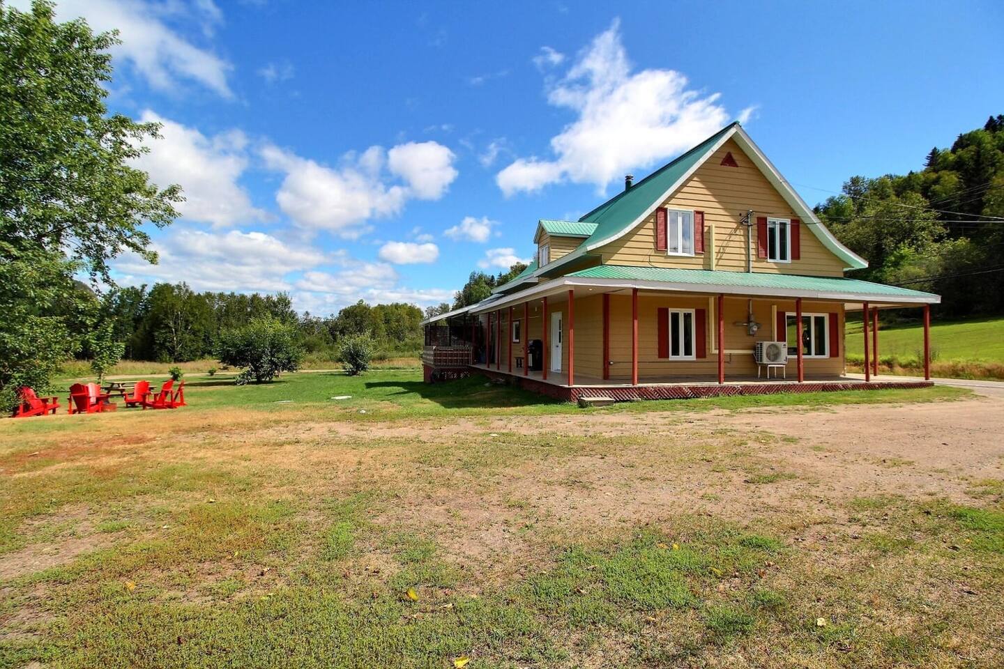 Ancestral home of M. Bouchard