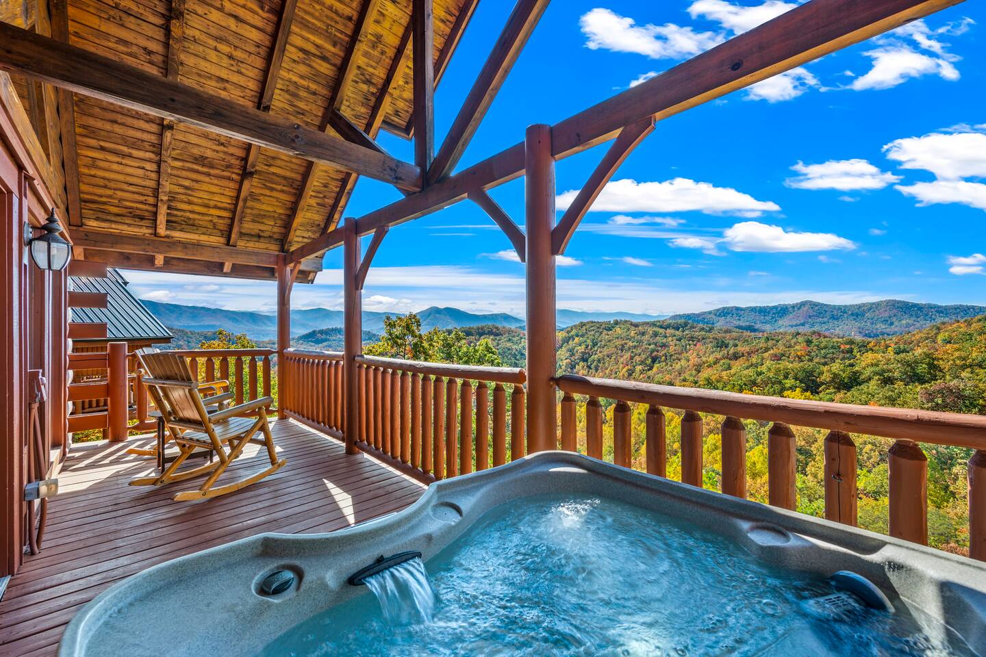 Family-Ready Mountain Views + Games & Hot Tub!