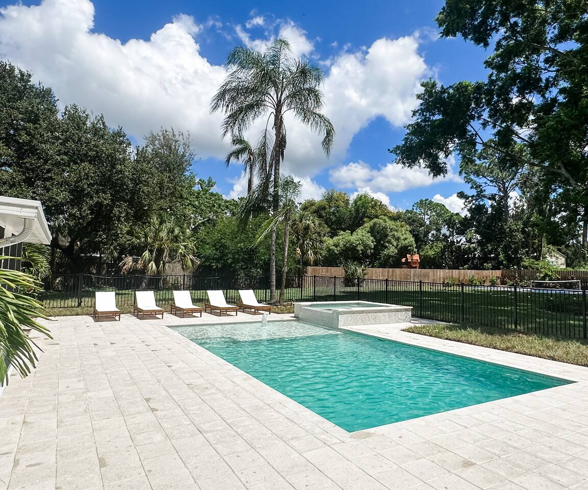 Pickleball Retreat with Private Pool & Spa