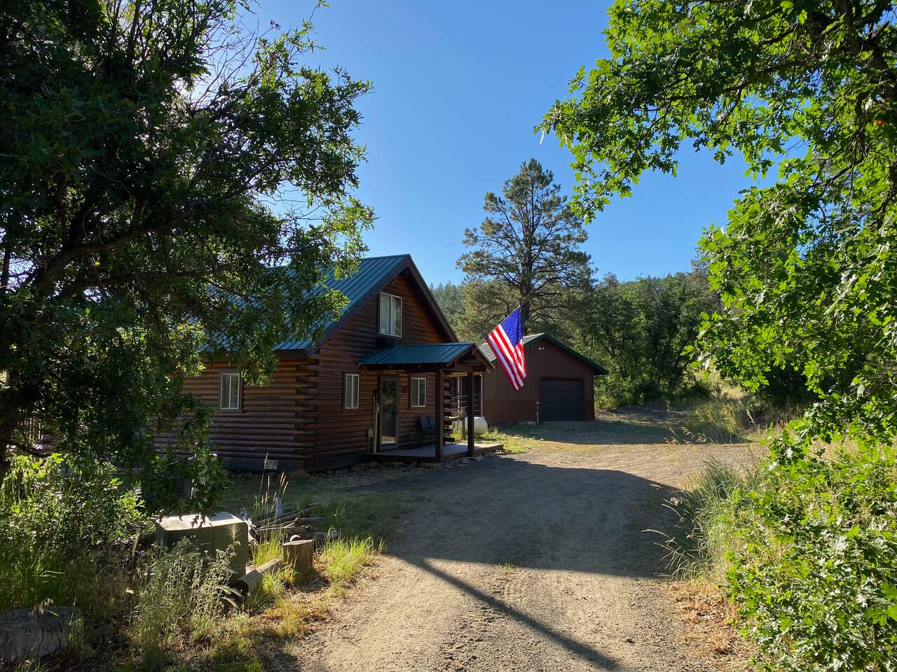 Winter, Spring, Summer or Fall, Camp Kimberly has it all! Welcome to the mountains! This property sits right at 7500 feet in elevation.