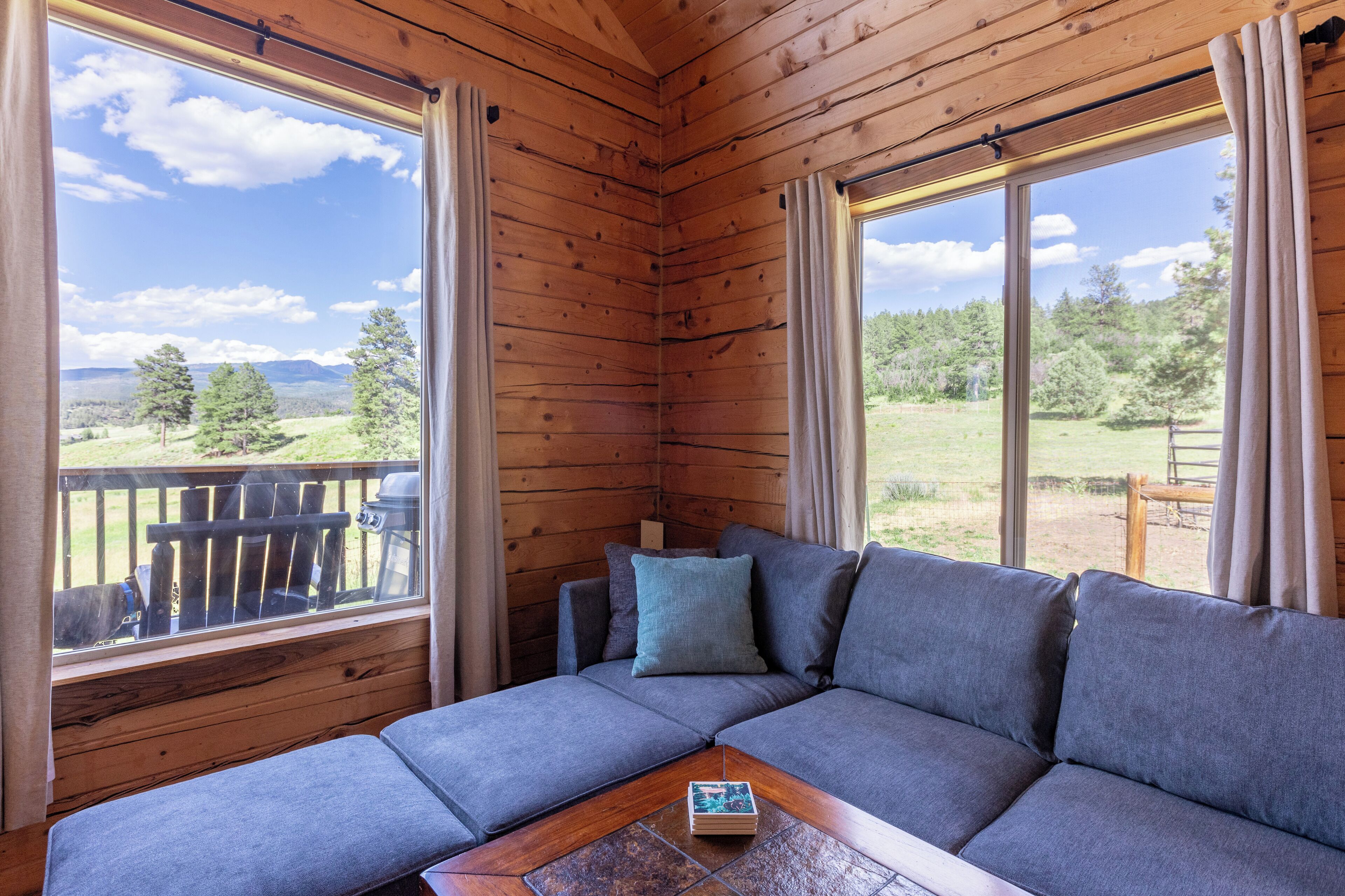 Don't forget to look out the windows and get lost! The views are never-ending!
