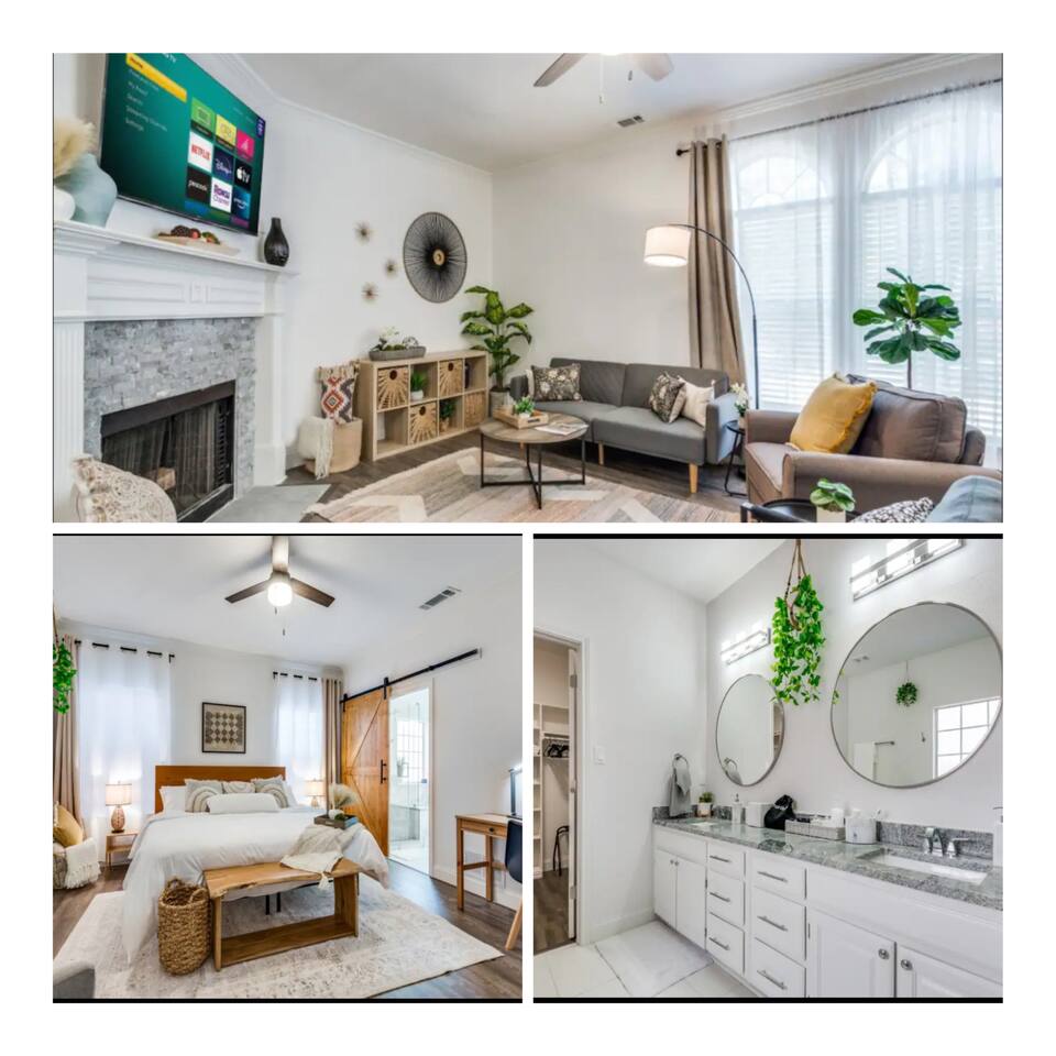 Spacious 3BR Home • Quiet Stay • Shopping & Parks
