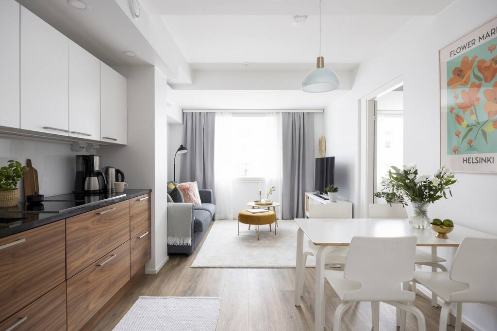 New Stylish Flat in Trendy Kallio