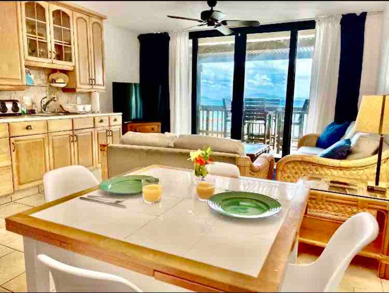 Sapphire Beach-Beachfront Condo SALE - View of Paradise