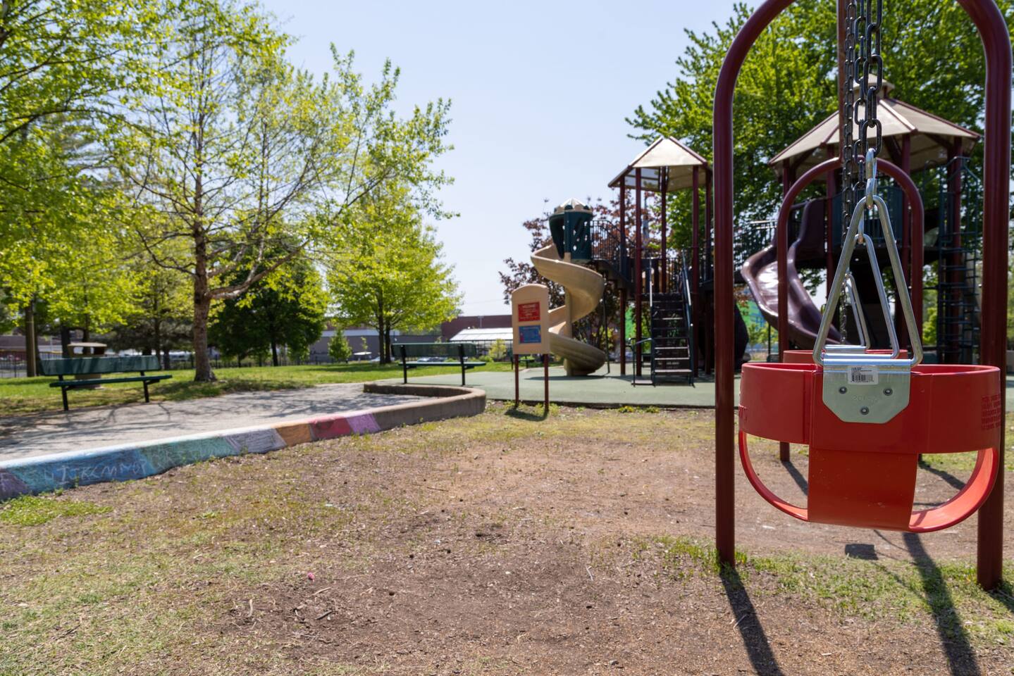 Great playground for the little ones just minutes from the home