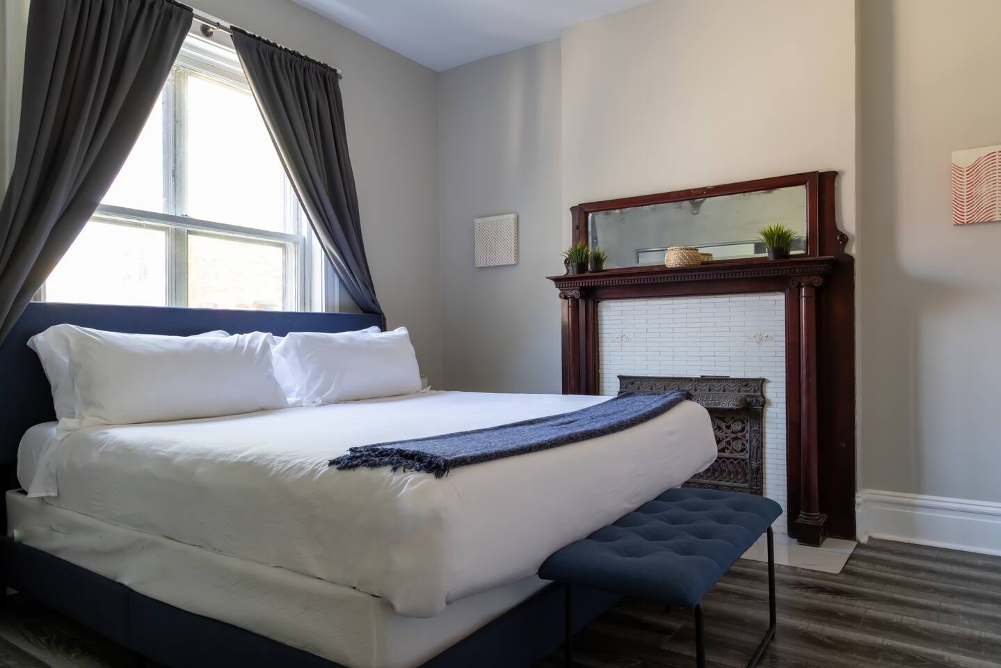 Plush mattresses and fresh linens waiting for your arrival