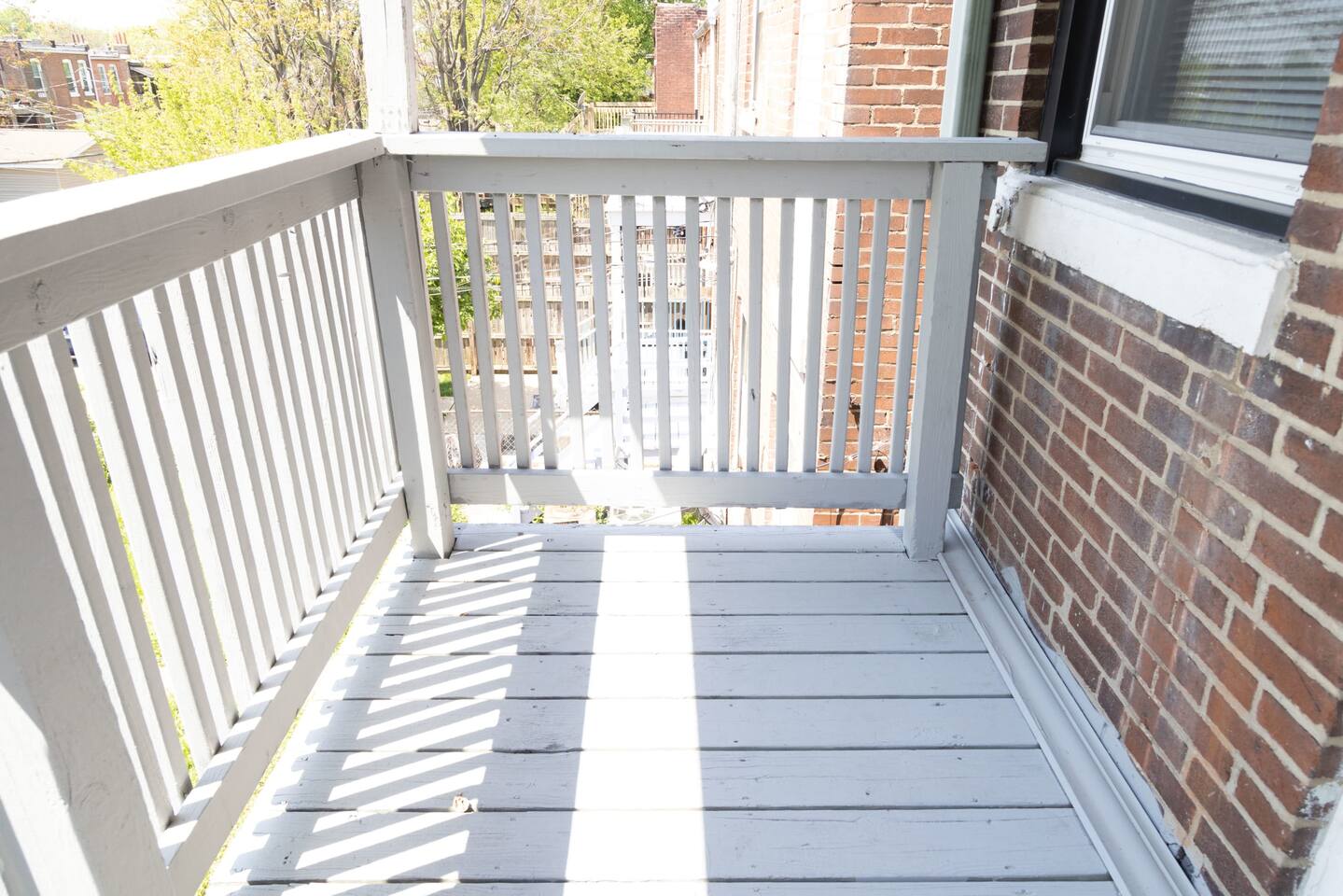 Upstairs balcony access from Bedroom #5