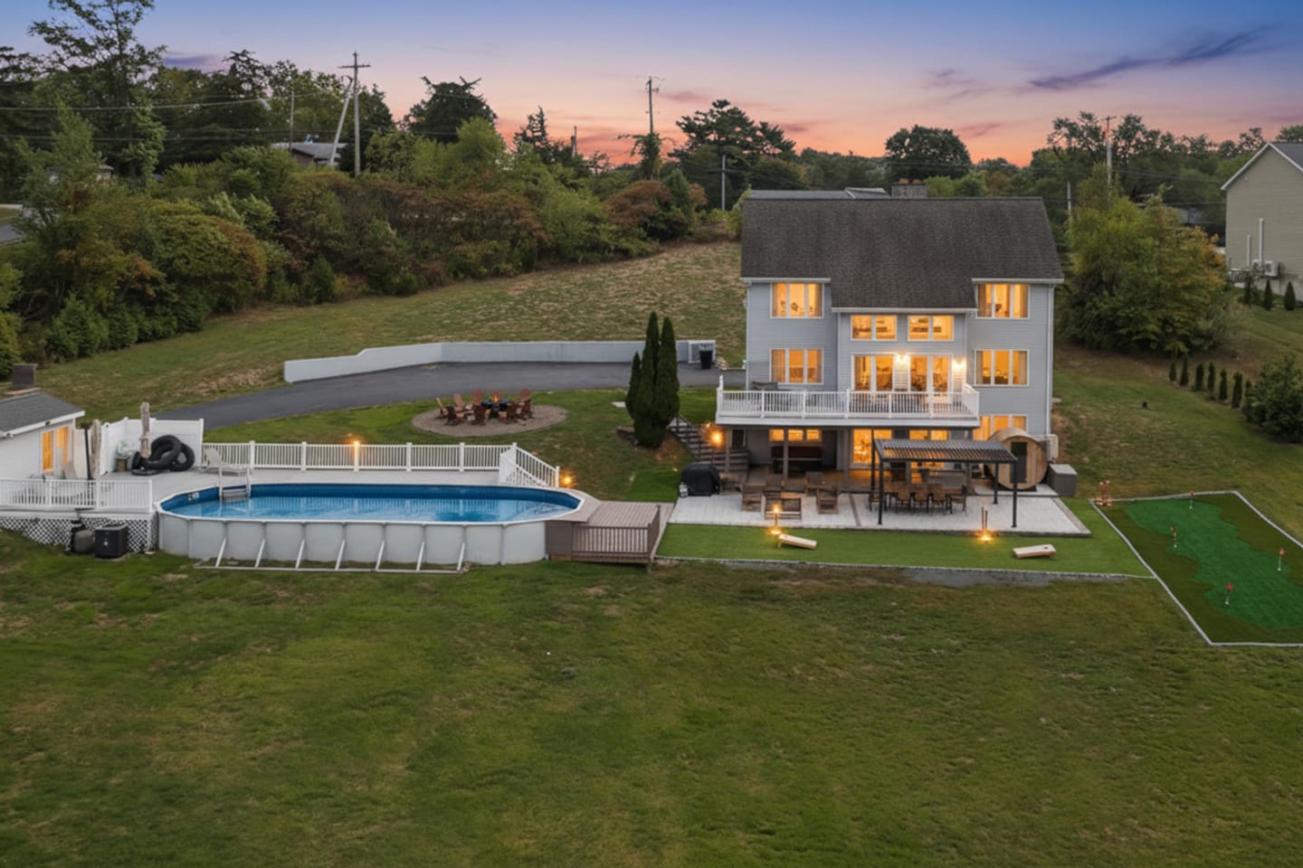 Catskill Retreat: Heated Pool, Hot Tub, Sauna!