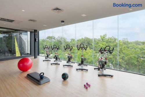 Gym access available (additional fee)