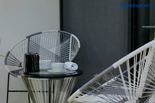 Lovely private outdoor seating area