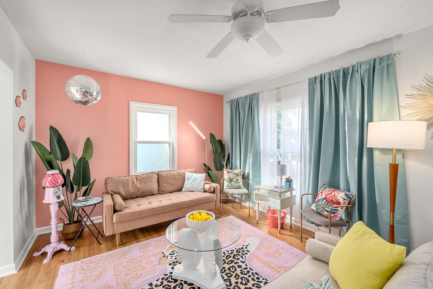 Disco Dreamhouse | Insta-Worthy Stay Near Downtown