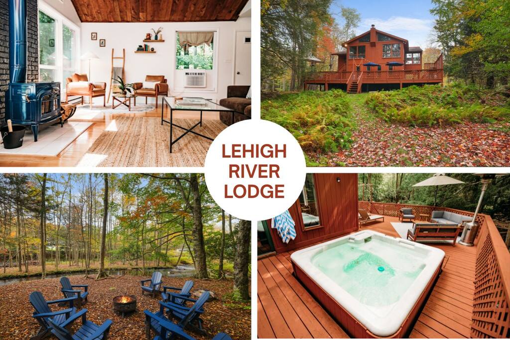 Riverfront Fire Pit! HotTub-Pool Table - Ping Pong