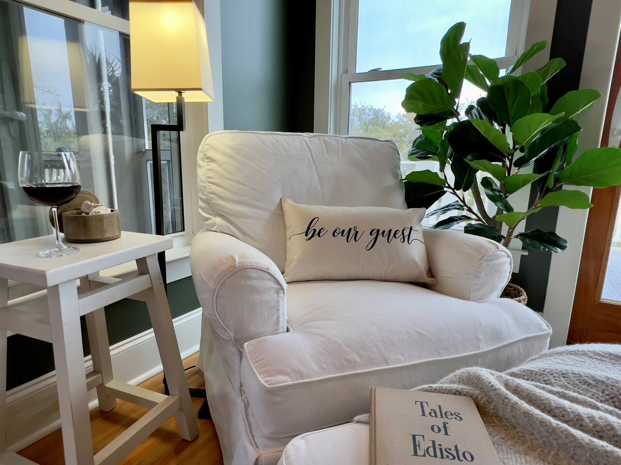 That Quintessential Corner Chair For The Avid Reader