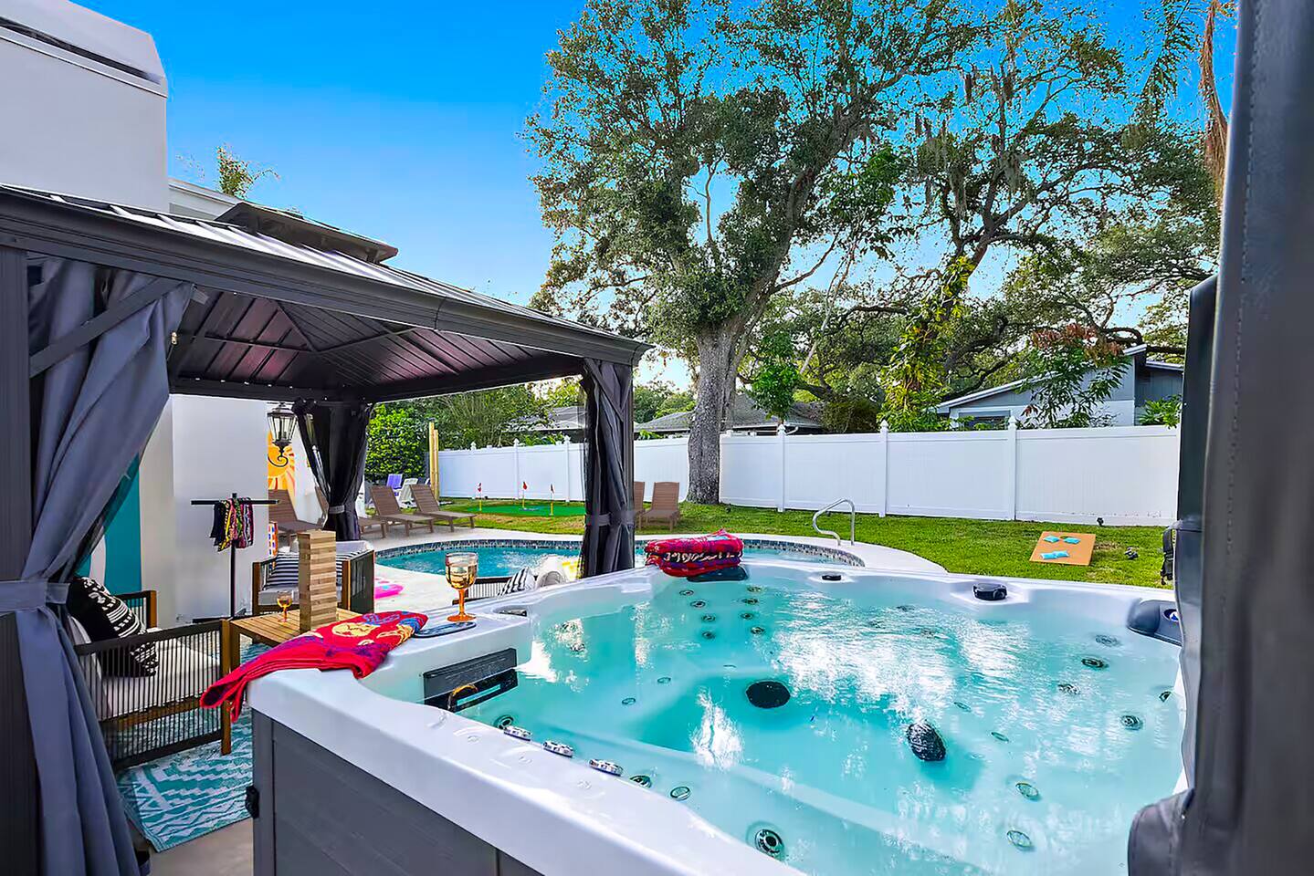Heated Pool Beach House | Hot Tub, Fire Pit, Games