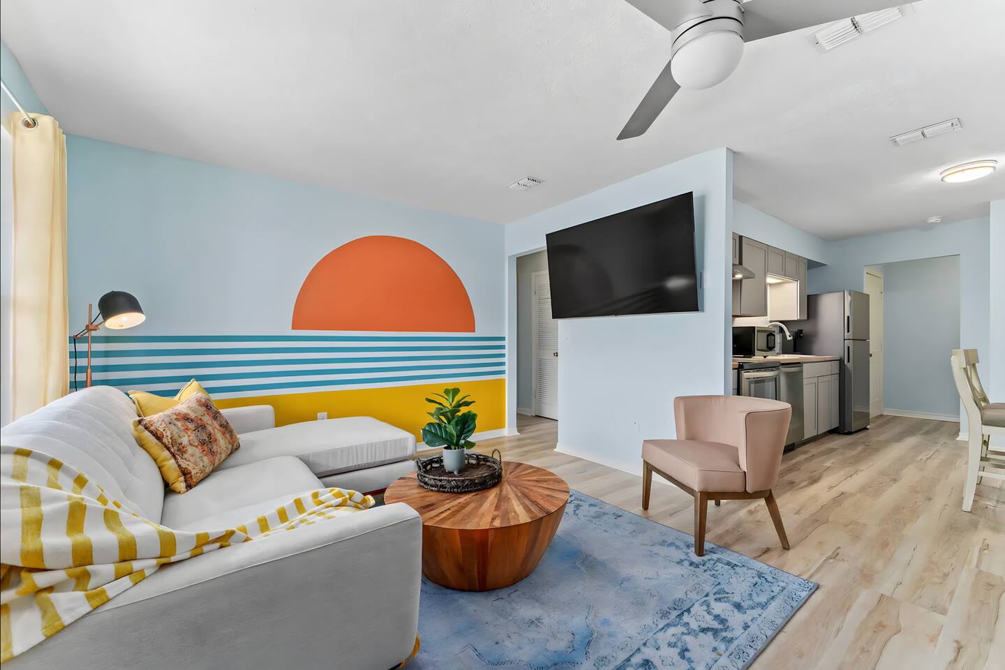 Walk to Beach! | Modern PCB Home | Fenced Yard