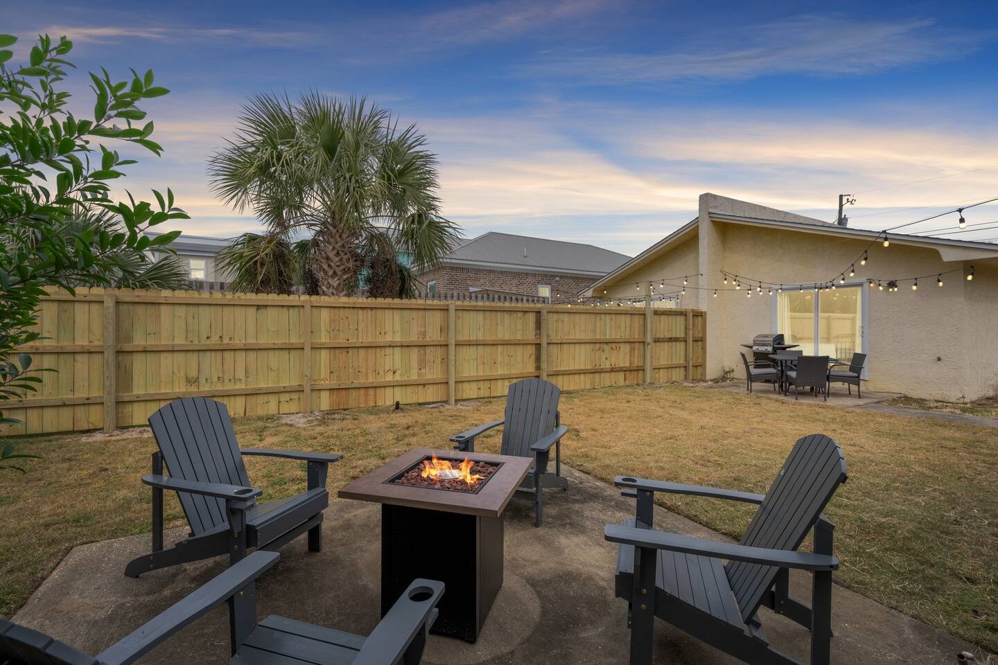 Walk to Beach! Modern PCB Home | Private Yard
