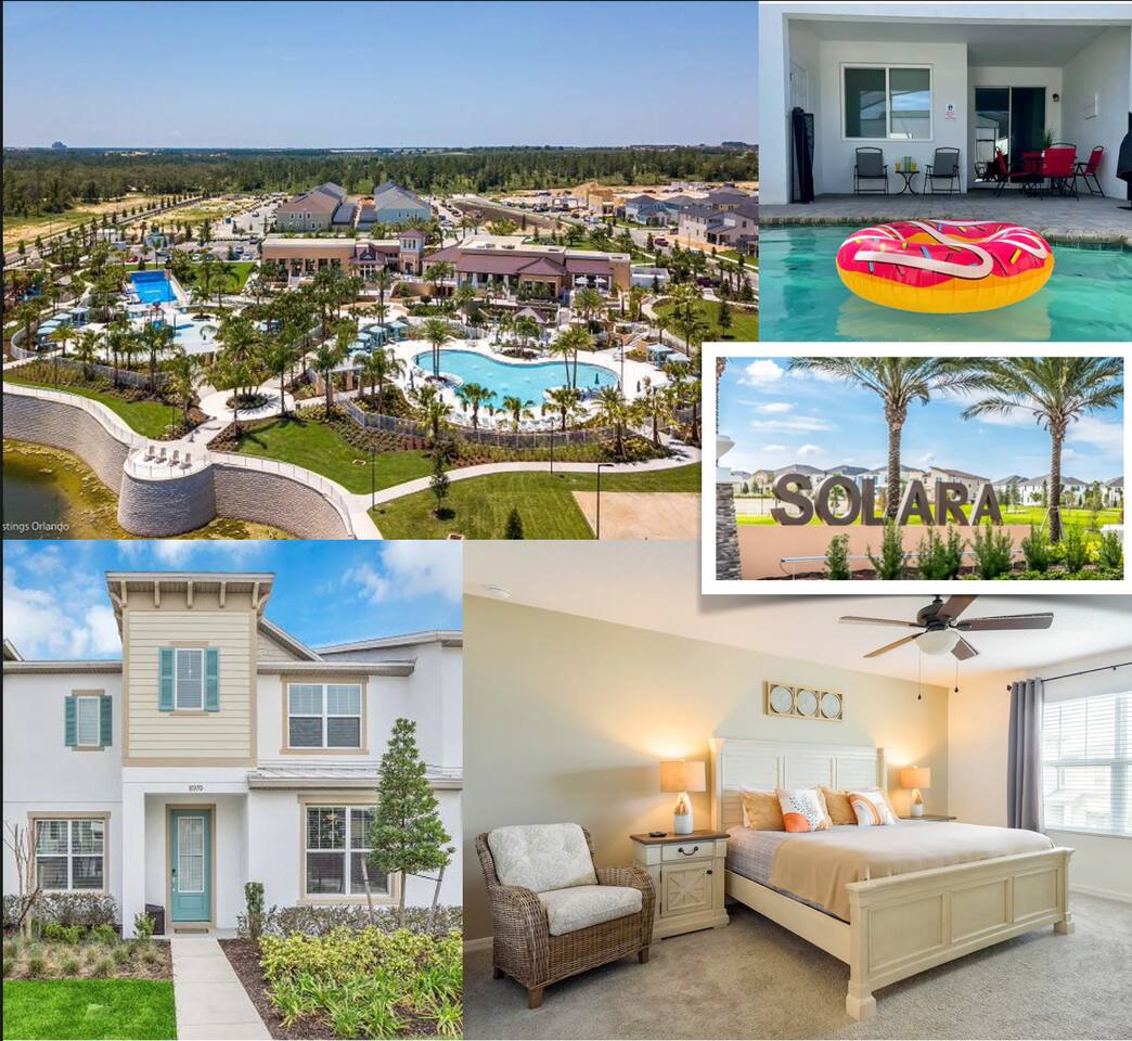 Magnific w/pool & crib-FREE Water Park near Disney