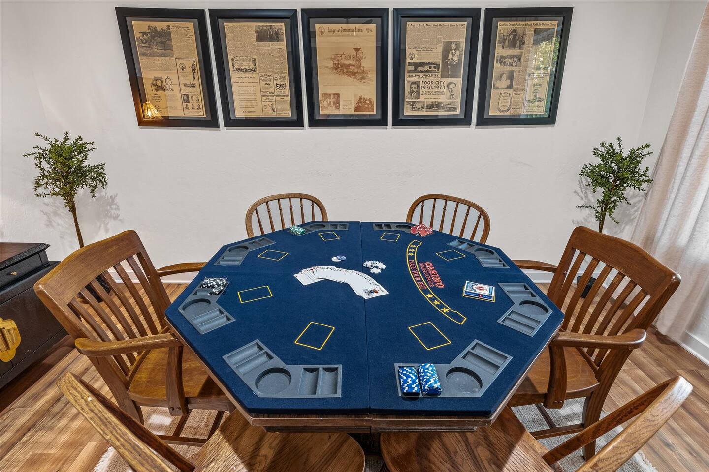 Game Room - Upstairs - Poker Table