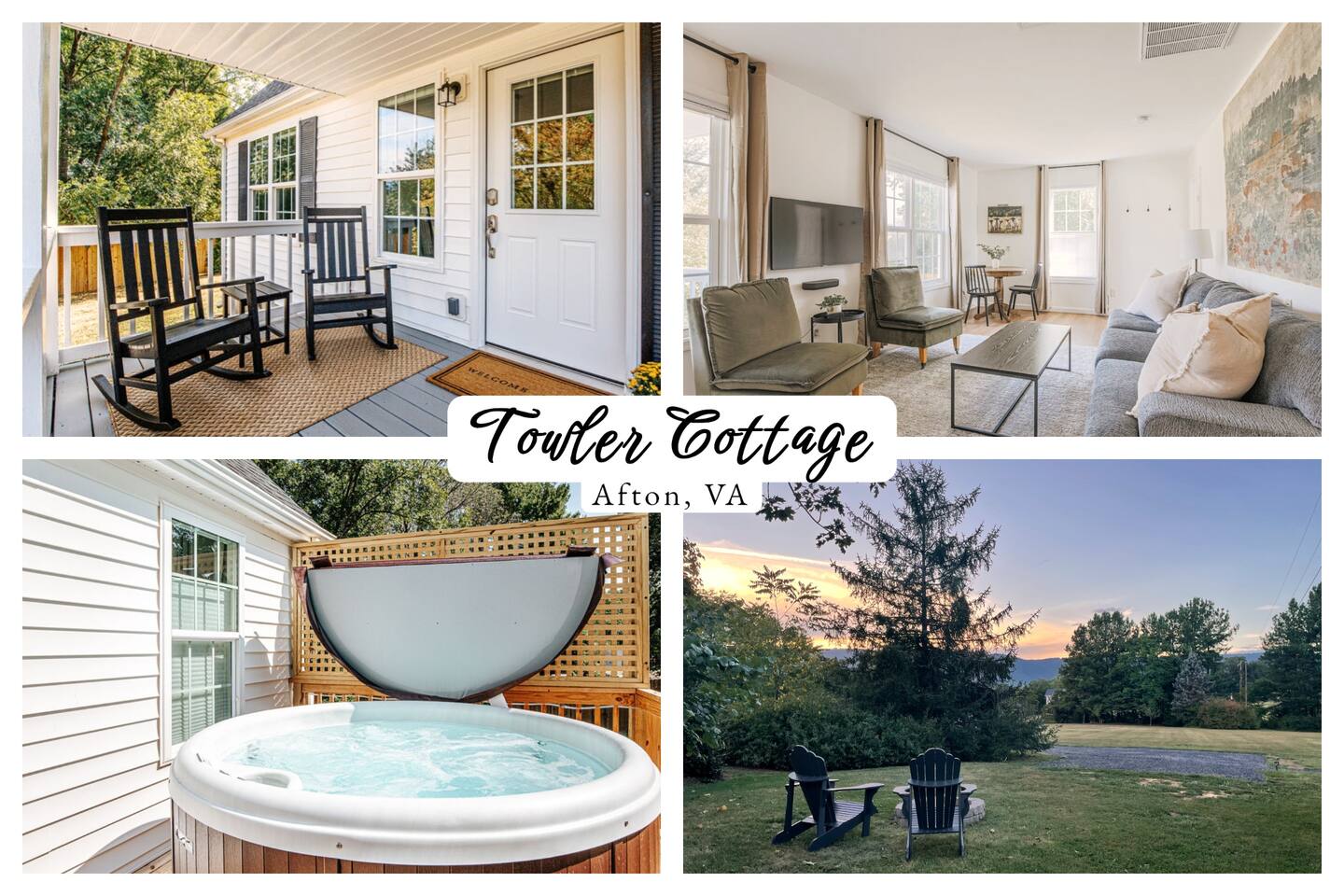 Cottage on 151 w/ Hot Tub, Firepit, Mountain Views