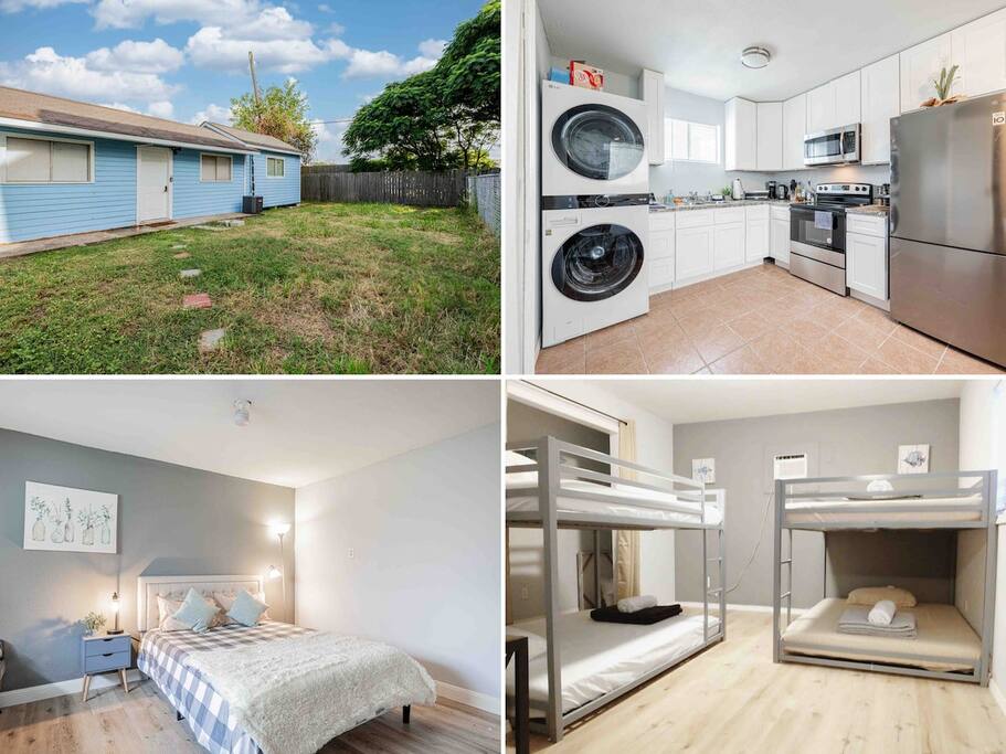 4018b cozy 2BR near beach Galveston Cruise10Guests