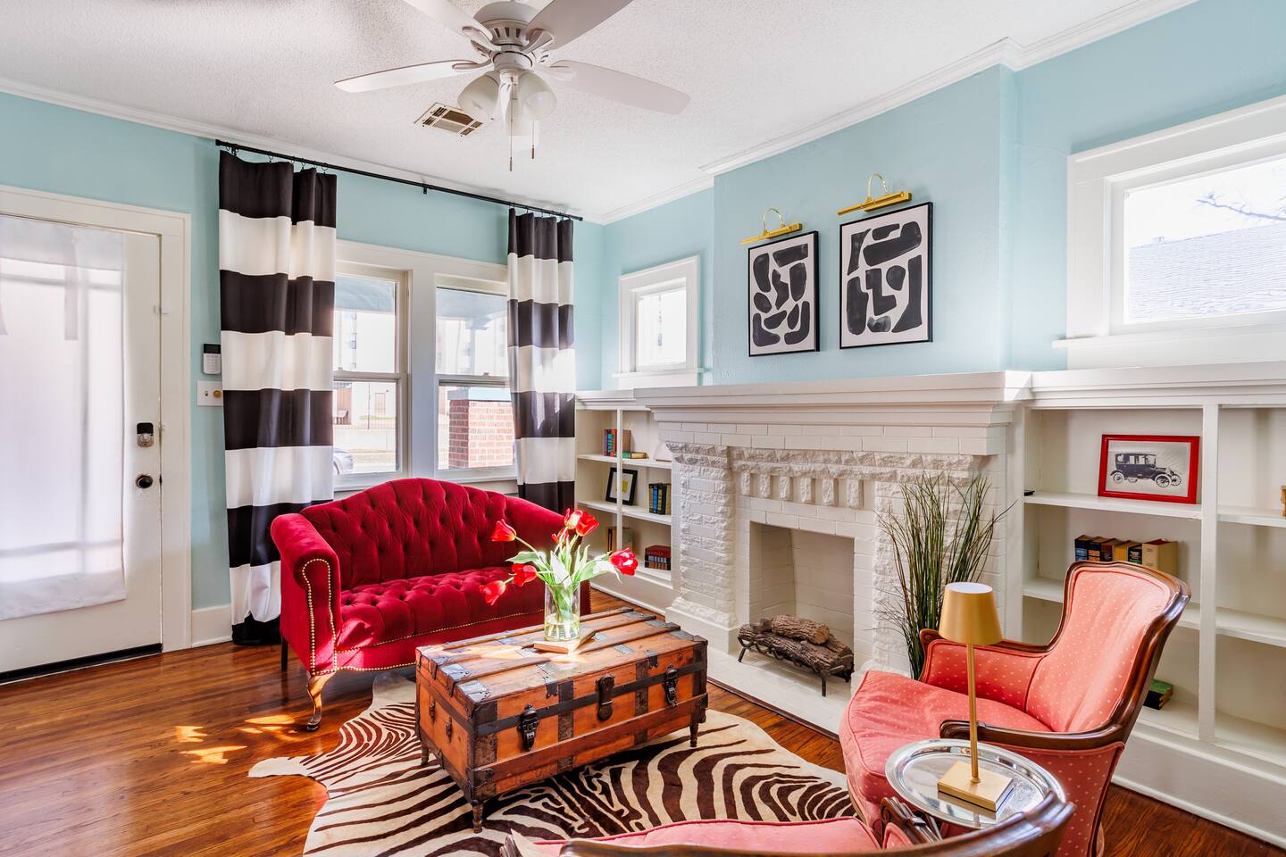 Blue Bungalow near OU Med/Downtown