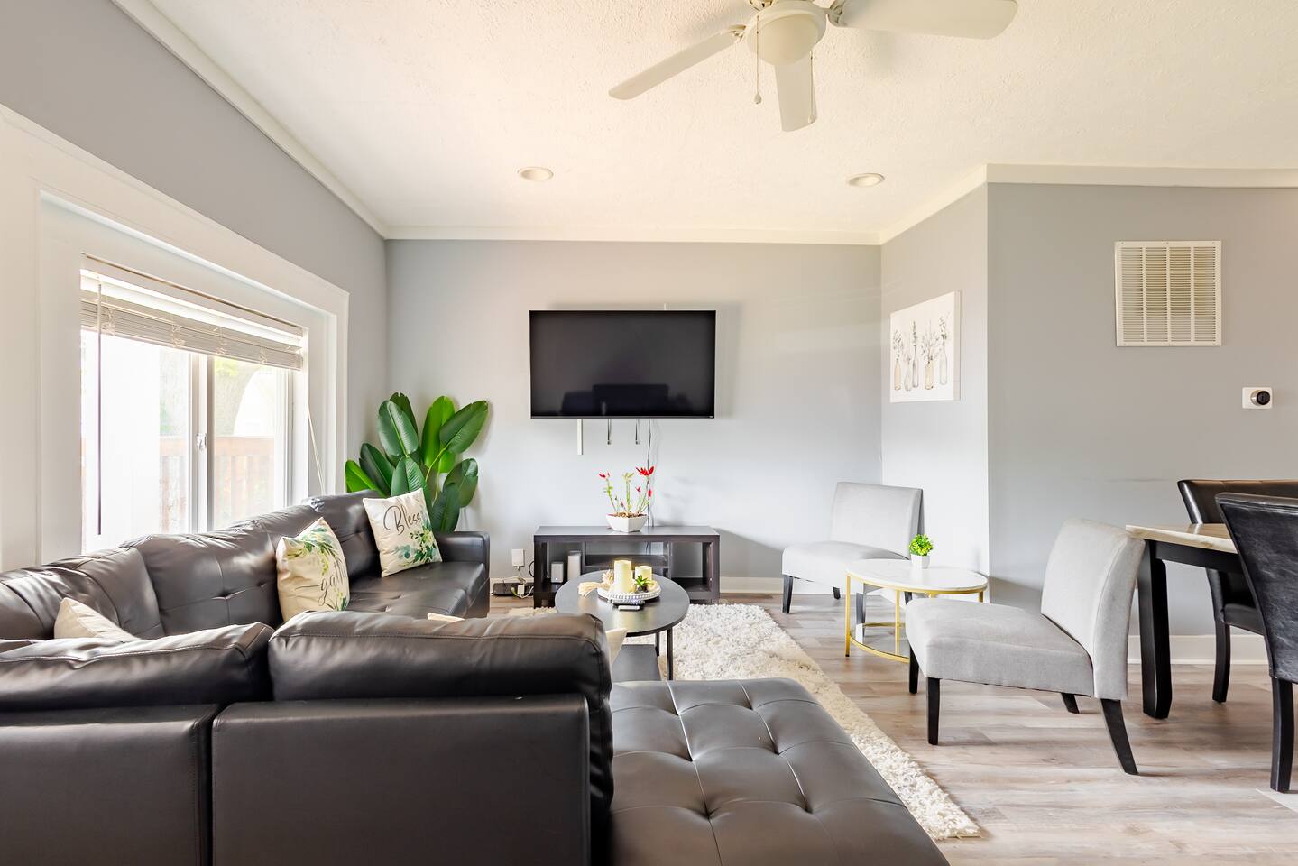 3BR|KingBed|6 beds|NrLucas Stadium,w/kitchen&WIFI