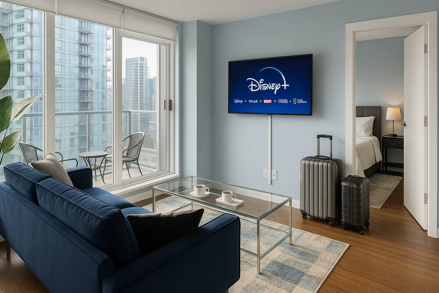 "NEW" Modern Downtown— Pool, Sauna, Parking