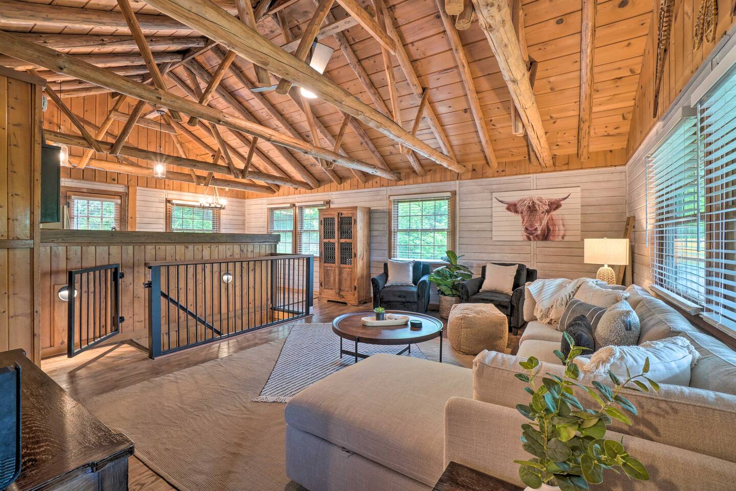 Family 6BR Cabin: Sleeps 16, Fire Pit & Near SDC!