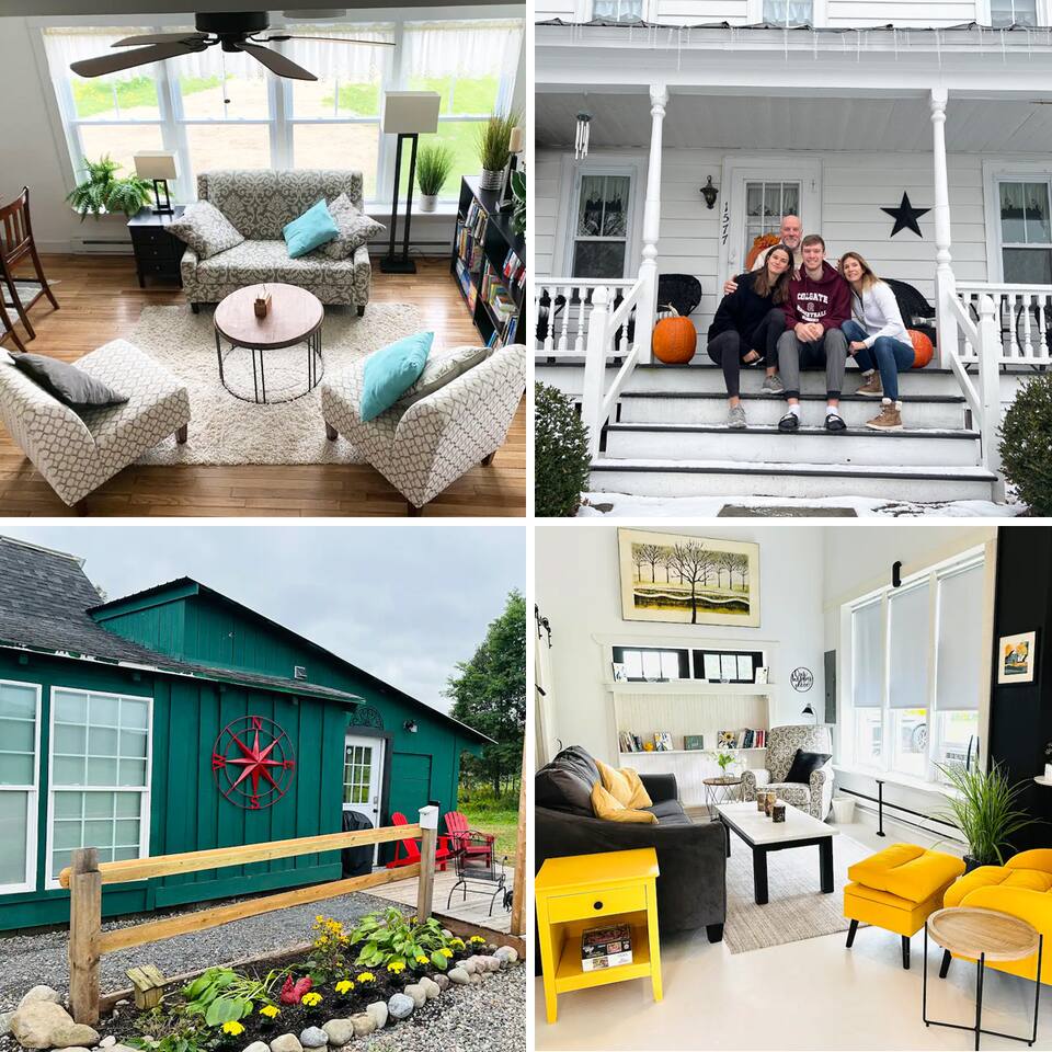 Farmhouse & Barnhouse - Sleeps 14, 2 ml to Colgate