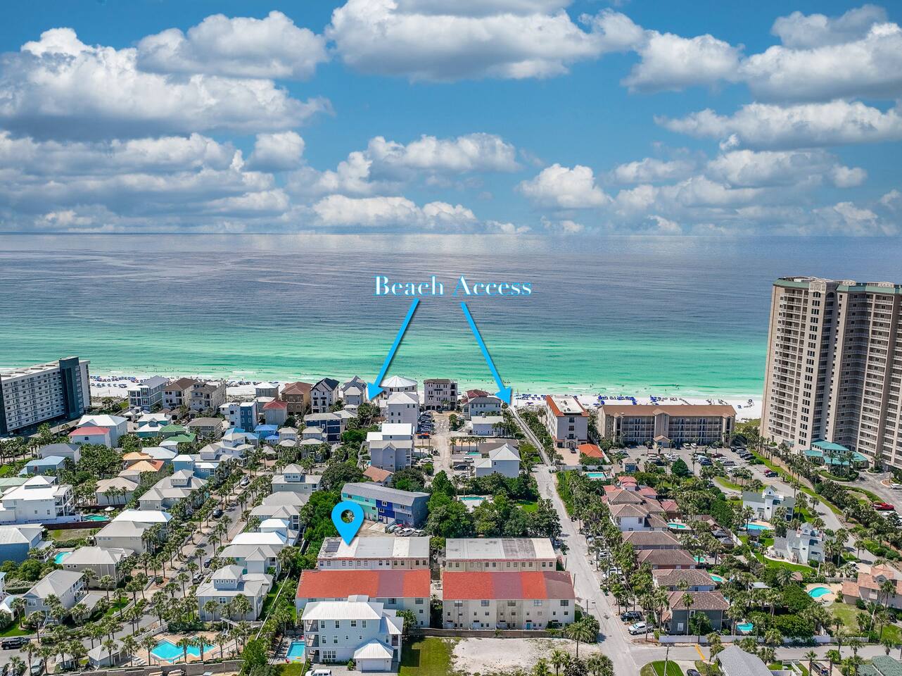 Miramar Beach Townhouse, 4 Min Walk to Beach