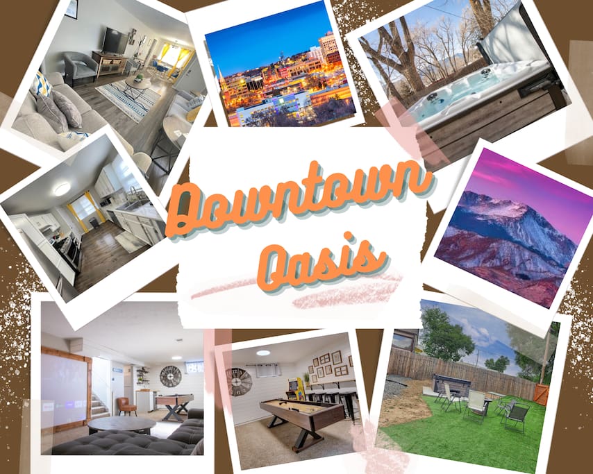 Downtown Oasis | Hot Tub | MovieTheater |Game Room