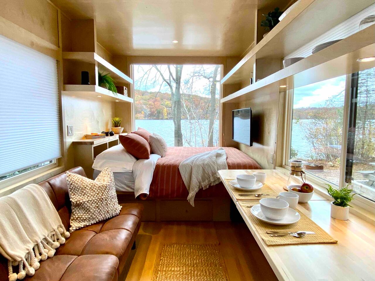 Lakefront Boho Tiny House