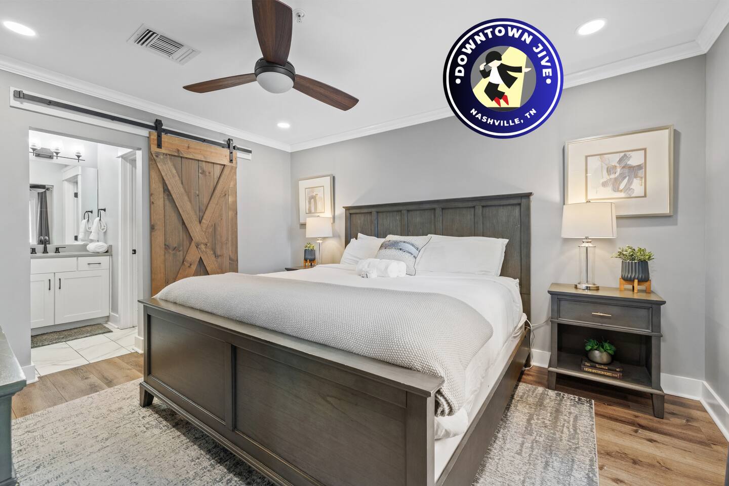 Downtown Jive: 1mi->Broadway Fun! Riverside Condo