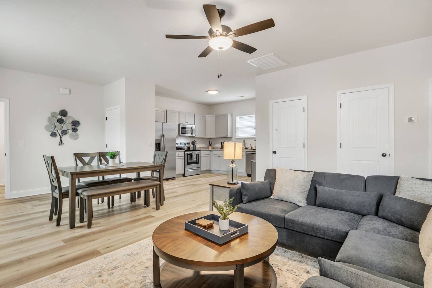 Pet-Friendly 2BR Greer Home, King Beds & Fire Pit