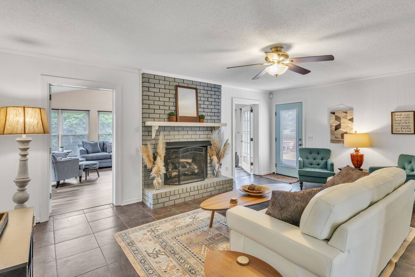 4BR Stay: Pet-Friendly, Sunroom, Fence & Fire Pit