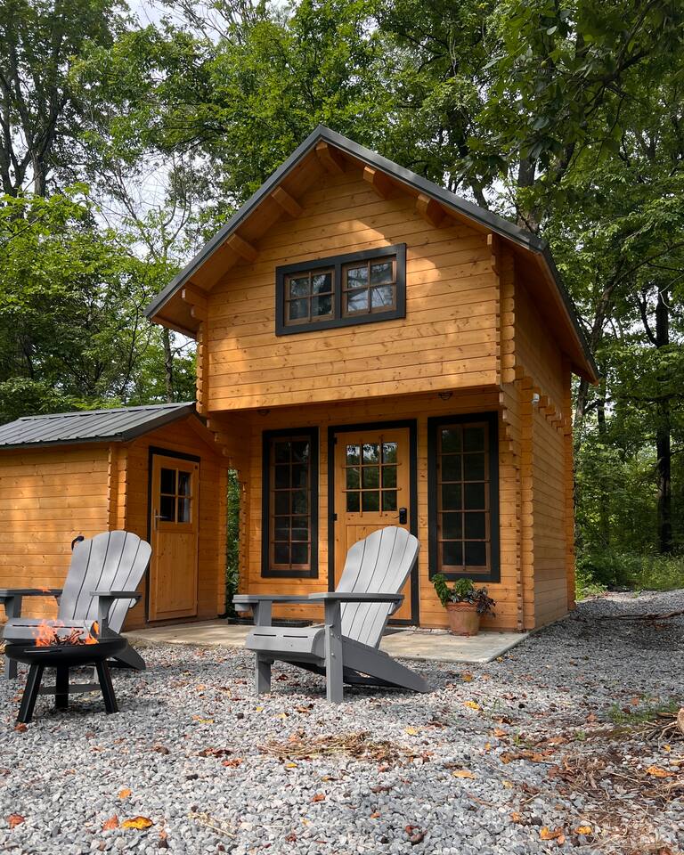 Tiny Cabin* Near Blue Sky*Shawnee*Pet Friendly