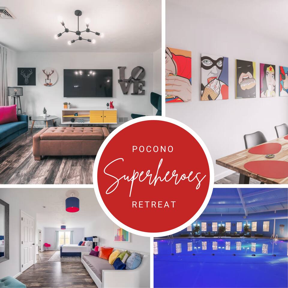 Game Rm • Fire Pit • Camelback/Kalahari • Sleeps10