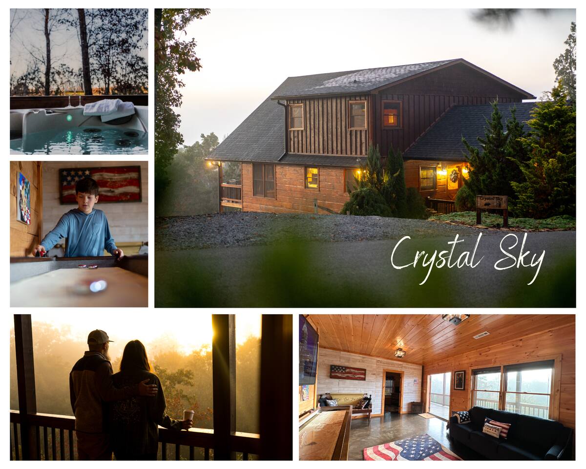 Dwntn 15 Min-Hot Tub-VIews-Games-Poker Table-Pets